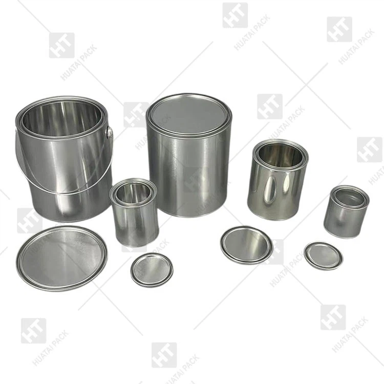 Gallon Round Tin Can